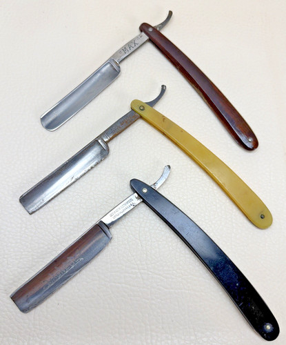 Vtg straight razors - straight,