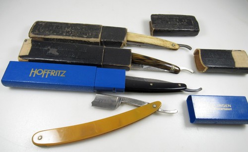 Vintage lot straight - lot, razors