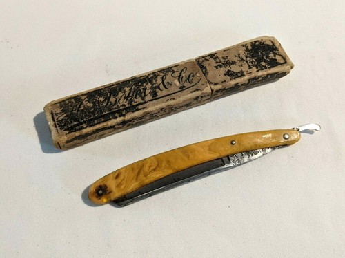 Vintage straight razor - razor, germany