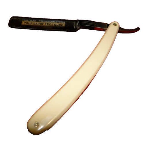 White straight razor - straight,
